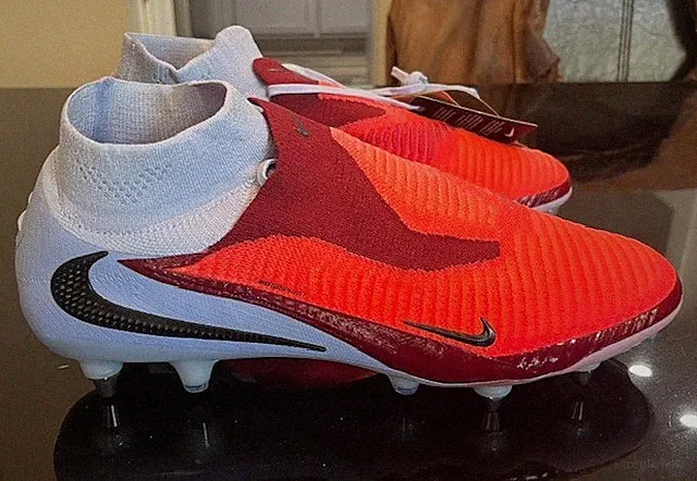 Nike Phantom 6 High Elite FG Soccer Cleats with METAL STUDS Men's SIZE 12.5