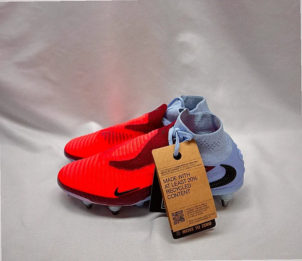 Nike Phantom 6 High Elite SG-Pro Soccer Cleats Men Size 6 Women 7.5 #IM4130-400