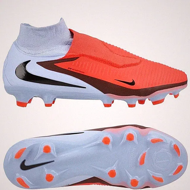 Nike Phantom 6 High Pro FG Royal Tint Bright Crimson Size 7.5