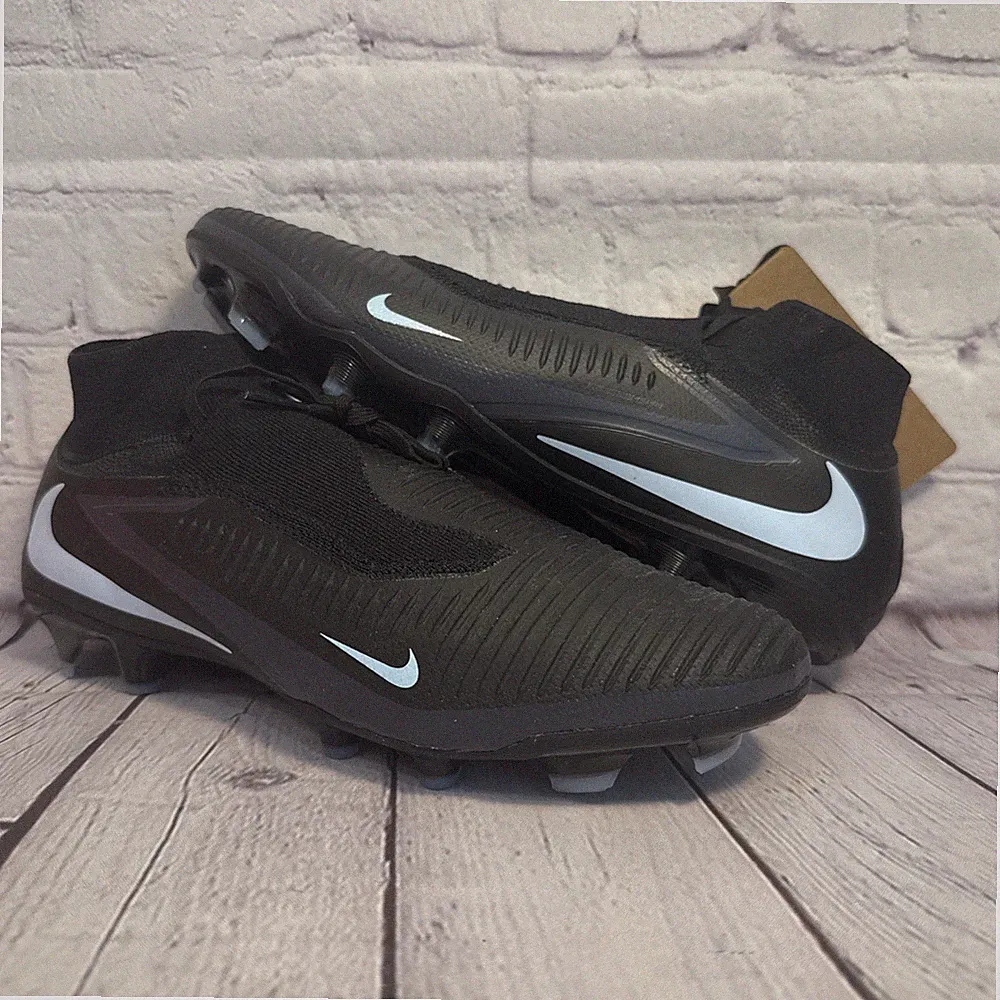Nike Phantom 6 High PRO FG Soccer Cleats Black HQ2311-003 Men’s Size 8 NEW