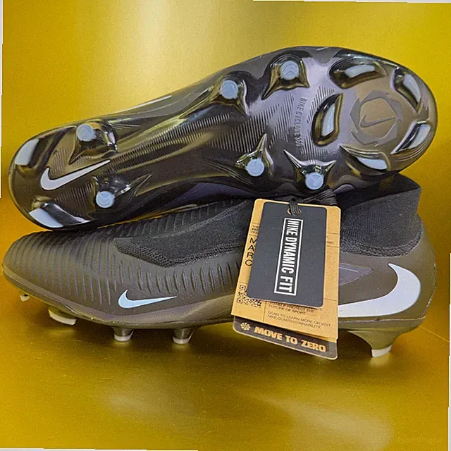 Nike Phantom 6 High PRO FG Soccer Cleats Black Men’s HQ2311-003 Size 13