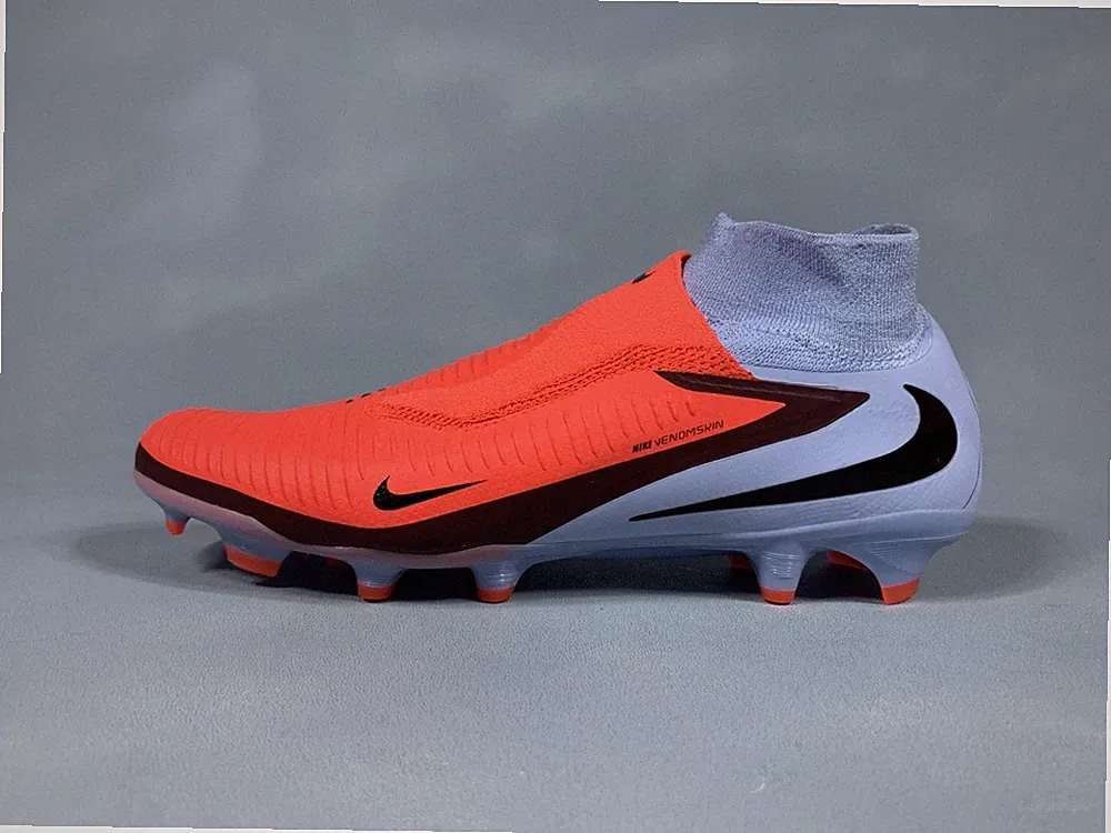 Nike Phantom 6 High Pro FG Soccer Cleats Crimson HQ2311-400 Men's 6 Women's 7.5