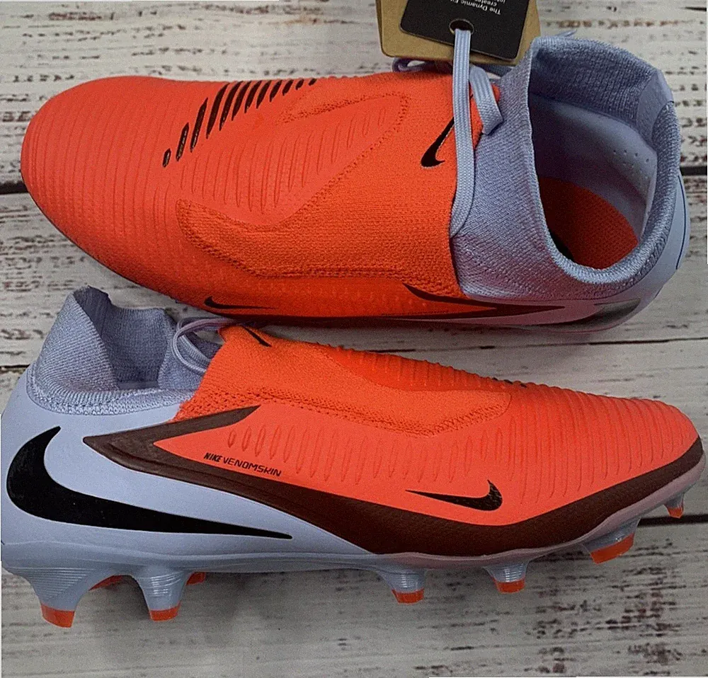 Nike Phantom 6 High Pro FG Soccer Cleats HQ2311-400 Men’s Size 6 Royal Tint NEW