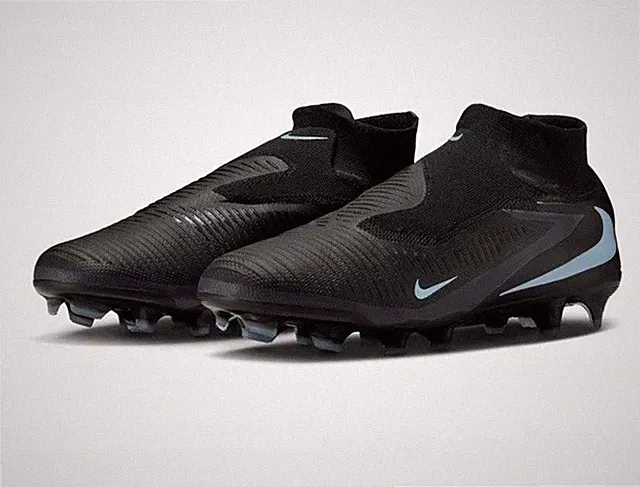 Nike Phantom 6 High Pro FG Soccer Cleats Shadow Pack Black Blue HQ2311-003 10M