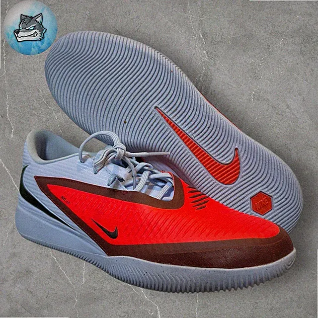 Nike Phantom 6 Low Academy Indoor Soccer Shoes Royal Tint Men Size 9 HQ2319-400