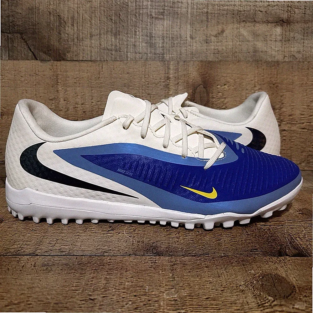 Nike Phantom 6 Low Academy Racer Blue Turf Soccer Shoes Men’s Sz 9.5 HQ2327-400
