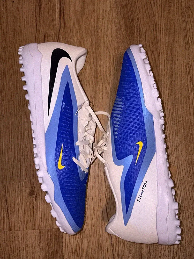 Nike Phantom 6 Low Academy Racer Blue Turf Soccer Shoes Men’s Sz 9.5 HQ2327-400