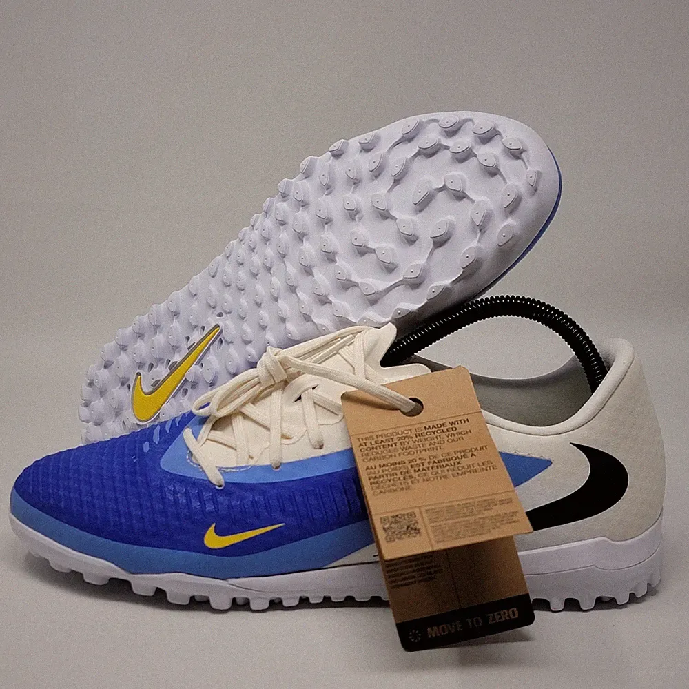 Nike Phantom 6 Low Academy Turf LV8 Men's Size 9.5 Soccer Cleats HQ2327-400 NEW