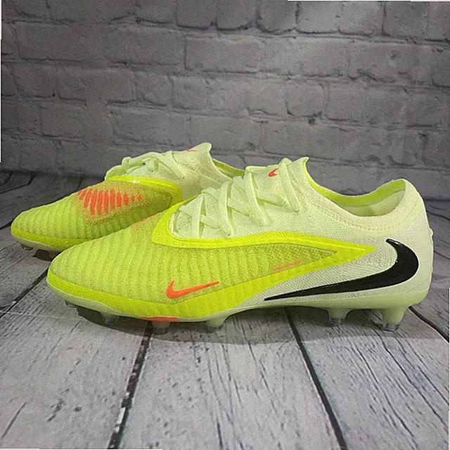 Nike Phantom 6 Low Elite AG Cleats Crimson Black Limelight IO4459-800 Mens Sz 6