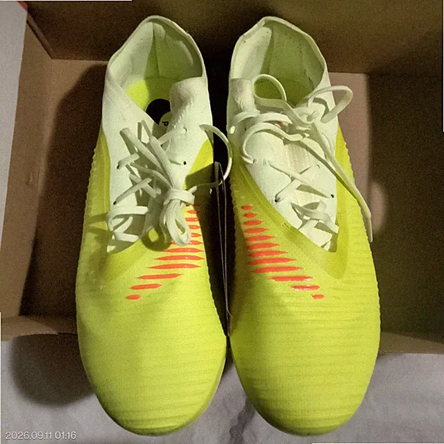 Nike Phantom 6 Low Pro FG Soccer Cleats Hyper Crimson Limelight Men's 12 HJ4122