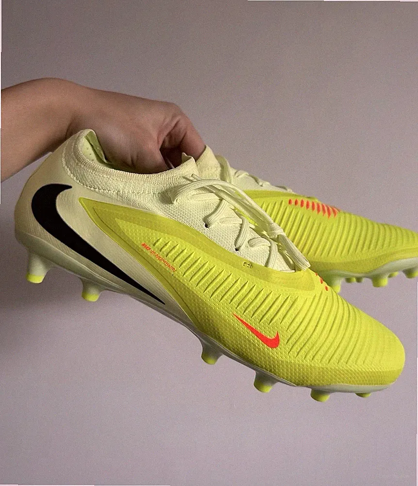 Nike Phantom 6 Low Pro FG Soccer Cleats Max Voltage PK Limelight HJ4122-800