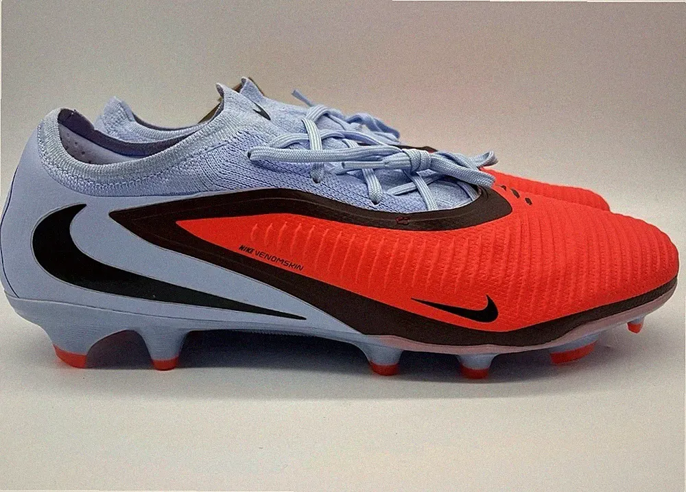 Nike Phantom 6 Low Pro FG Soccer Cleats Men's Size 11 Blue Red HJ4122-400