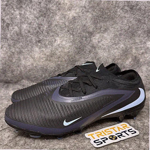 Nike Phantom 6 Low Pro FG Soccer Cleats Mens Sz 8 Black Shadow Pack HJ4122-003