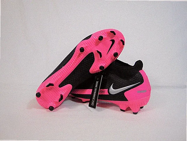 Nike Phantom GT Academy FG MG Black & Pink Soccer Cleats Sz 13 NEW CW6667 006