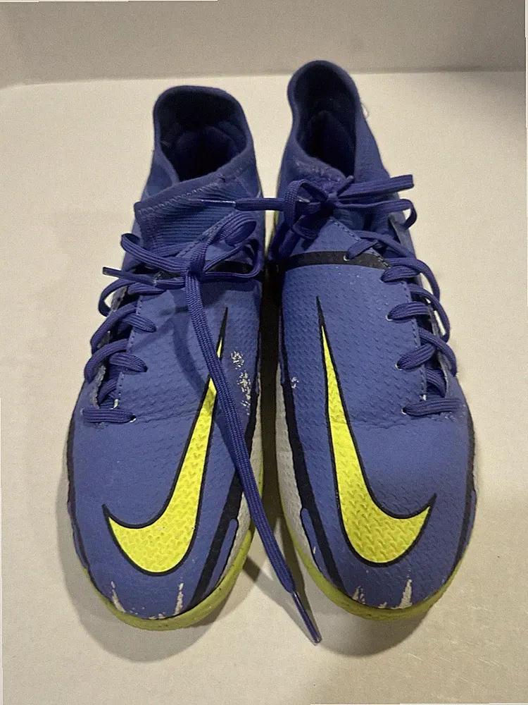 Nike Phantom GT Academy Indoor Soccer Cleats Blue Size 6.5