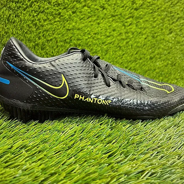 Nike Phantom GT Academy Mens Size 8 Black Yellow Running Outdoor Soccer Cleats