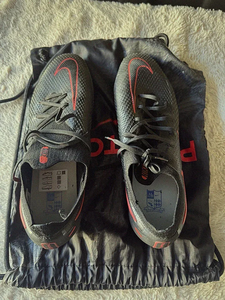 Nike Phantom GT Pro FG Football Boots Black Soccer Cleats 11