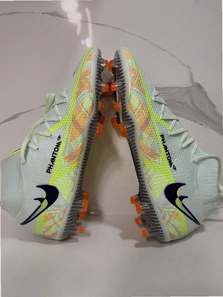 Nike Phantom GT2 Elite DF FG Soccer Cleats Barely Green CZ9889-344 Mens Sz 8