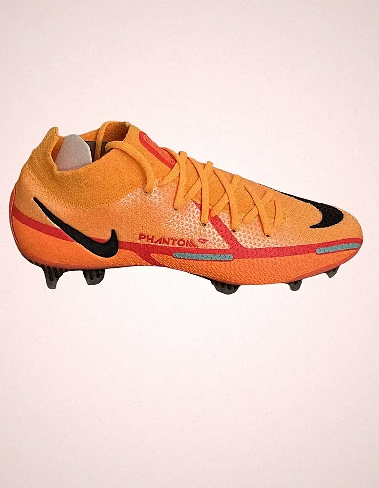 Nike Phantom GT2 Elite DF FG Soccer Cleats Orange CZ9889-808 Men’s Size 7.5