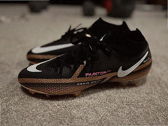 Nike Phantom GT2 Elite Dynamic Fit FG Cleats Copper Black DR5955-810 Mens Sz 5