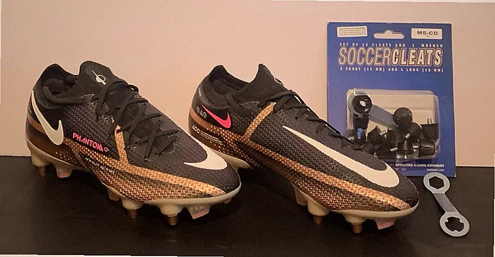 Nike Phantom GT2 Elite SG PRO-AC Metallic Copper Soccer Cleats Size 4.5M-6W NIB