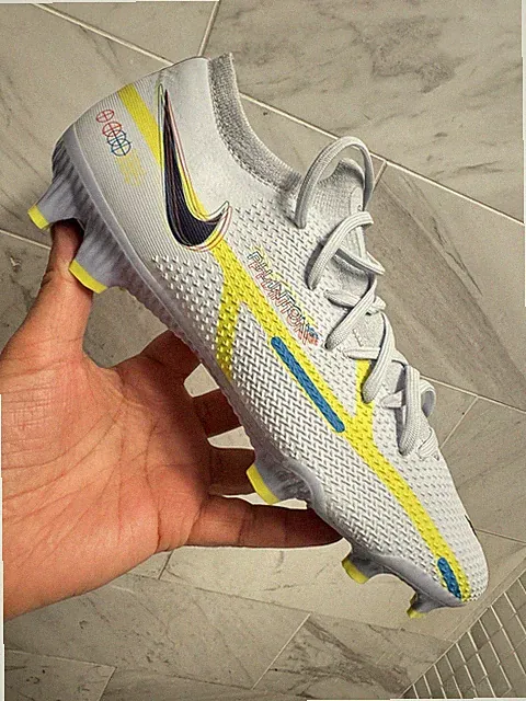 Nike Phantom GT2 Pro FG Blue Gray Soccer Cleats DA4432-054 women’s USA 6.5 M