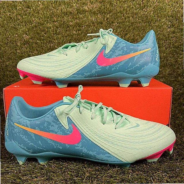 Nike Phantom GX 2 Academy MG Vortex Men's Size 11 Soccer Cleats FJ2553-300 New