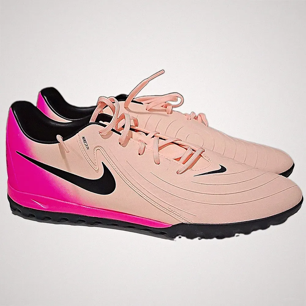 Nike Phantom GX 2 Academy TF Turf Soccer Shoes Prism Pack Pink/Black FJ2577-800