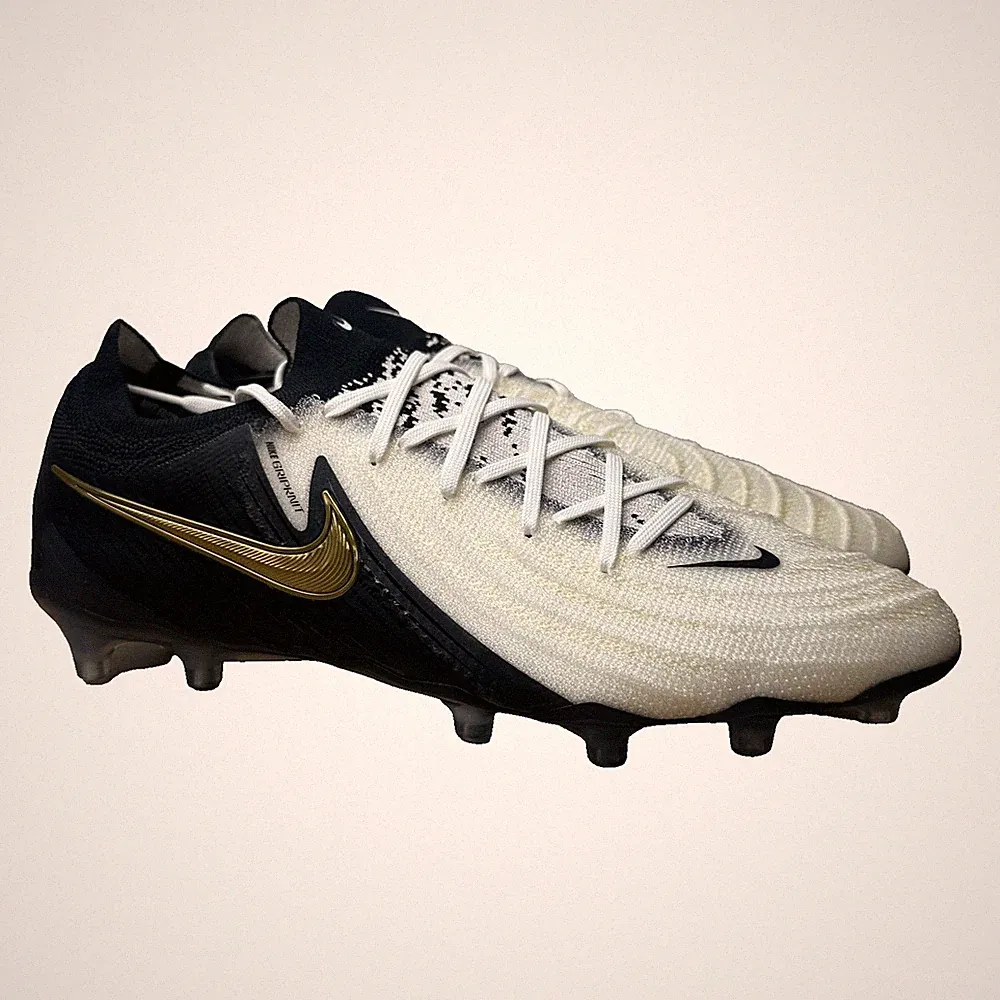 Nike Phantom GX 2 Elite AG Pro Player Gold Soccer Cleats FQ8927-100 Sz Men's 9.5