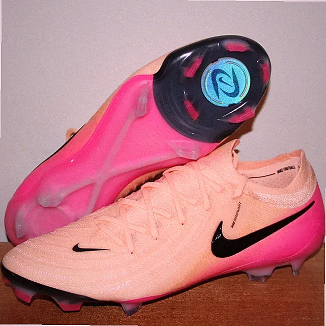 Nike Phantom GX 2 Elite FG Soccer Cleats Mens 11 Crimson Tint Pink FJ2559-800
