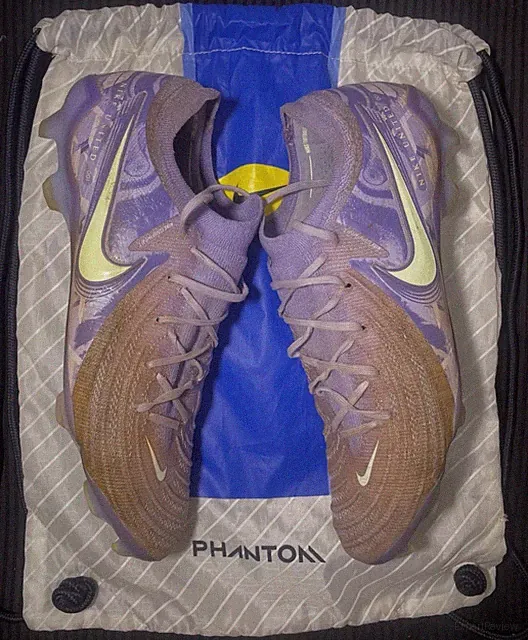 Nike Phantom GX 2 Elite FG United Pack 2025 Purple Volt Soccer Cleats US 10 /UK9