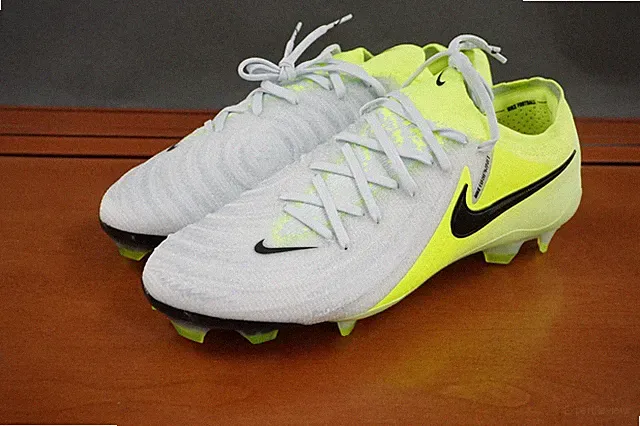 Nike Phantom GX 2 Elite Mens 7.5 Gray Synthetic Firm Ground Low Top Soccer Cleat