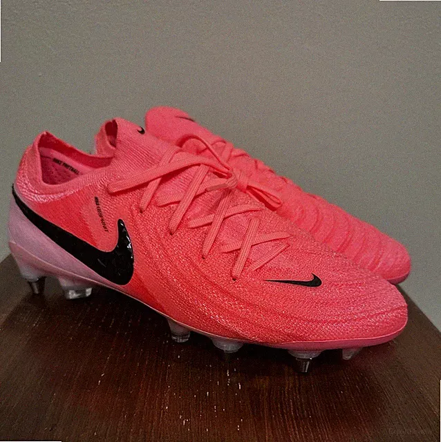 Nike Phantom GX 2 Elite SG Soccer Cleats Mens Size 6 Pink Black FQ9034-600 NEW