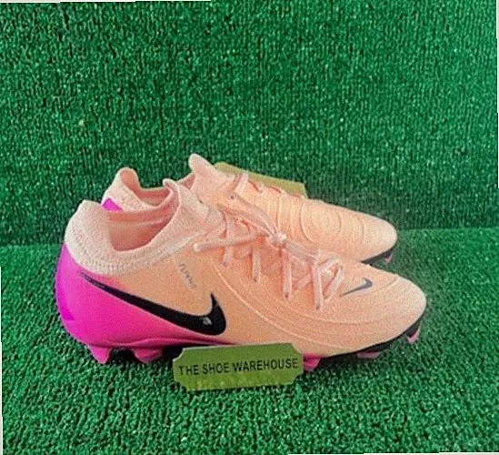 Nike Phantom GX 2 PRO FG 'Pink Blast' Soccer Cleat FJ2563-800 Men Size 8.5