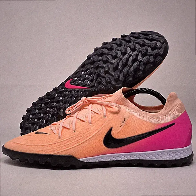 Nike Phantom GX 2 Pro Turf Men's Size 6.5 Crimson Tint Pink Blast FJ2583-800 New