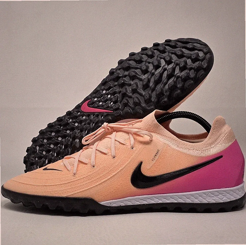 Nike Phantom GX 2 Pro Turf Soccer Crimson Pink FJ2583-800 Men's Sz 13 Wmns 14.5