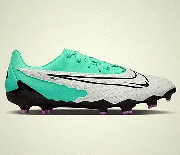 Nike Phantom GX Academy FG Size 7 Mens Soccer Cleats White Black DD9473-300