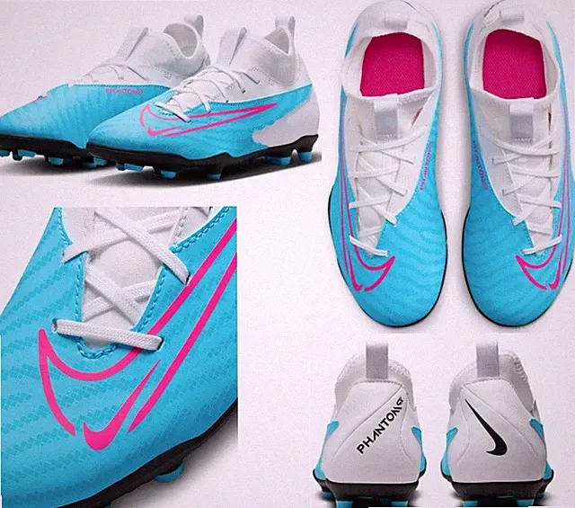 Nike Phantom GX Club Academy Jr Dynamic Fit MG Cleats Shoes Boys Girls