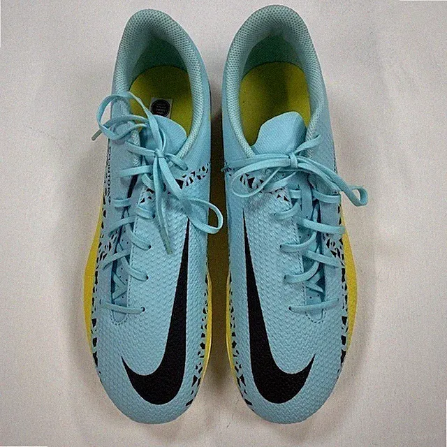 Nike Phantom GX Club TF Mens Soccer Cleats Shoes Light Aqua Yellow US 11