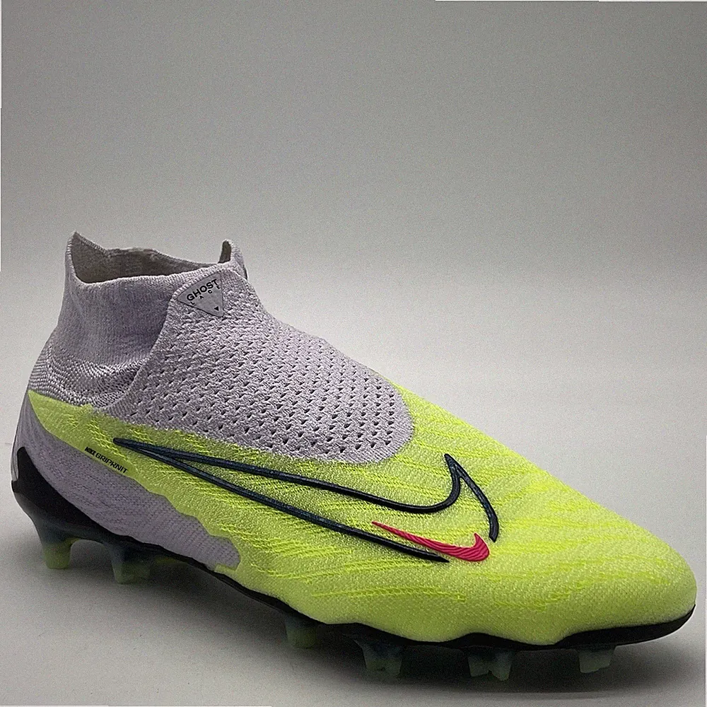 Nike Phantom GX Elite DF FG Barely Volt DC9969 705 Mens Size 11 Soccer Cleats
