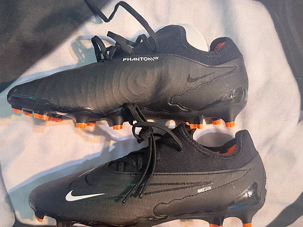 Nike Phantom GX Elite Dynamic Fit FG Soccer Cleats Black Size 4