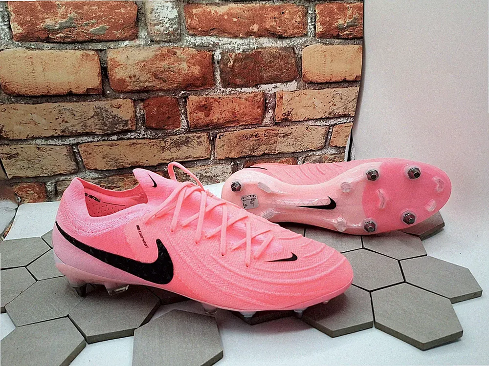 Nike Phantom GX Elite SG-Pro Anti-Clog Soccer Cleats Pink Blast FQ9034600 Men 12