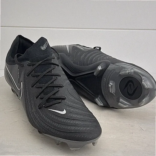 Nike Phantom GX II 2 Pro ACC FG Black Soccer Cleats Shoes FJ2563-001 Mens 9.5