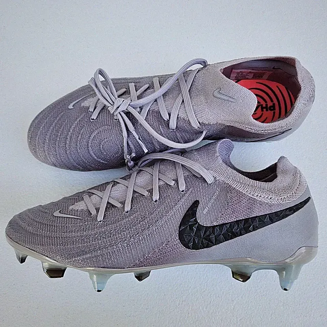 Nike Phantom GX II Elite SG Pro AC Soccer Cleats Shoes Mens Sz 7 Grey HF4356-001