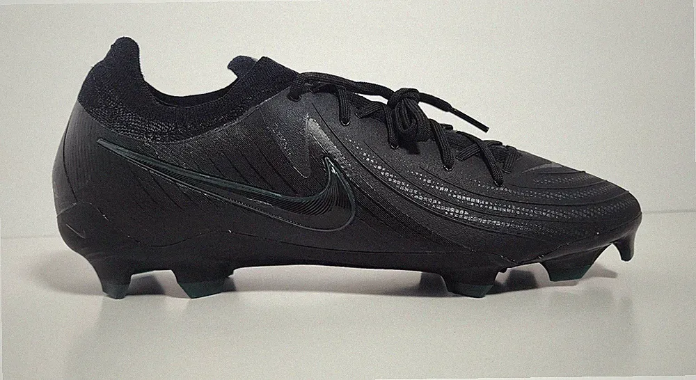 Nike Phantom GX II Pro FG Black Soccer Cleats FJ2563-002 Mens 9 / Women 10.5