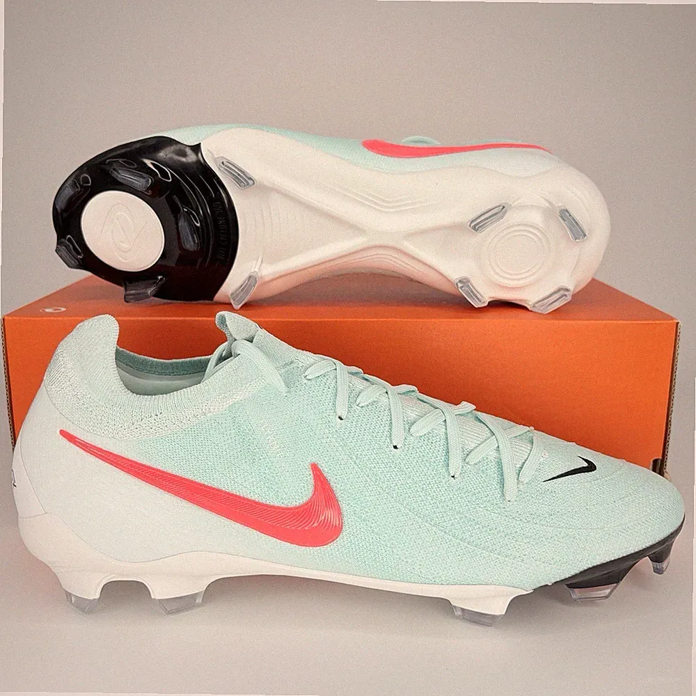 Nike Phantom GX PII Pro FG ACC Mint Soccer Cleats Mens 10.5 FJ2563-300 NO LID