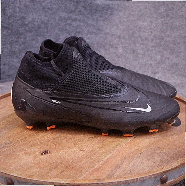 Nike Phantom GX Pro DF FG Men’s Size 8 US Black Orange Soccer Cleats DD9465-010