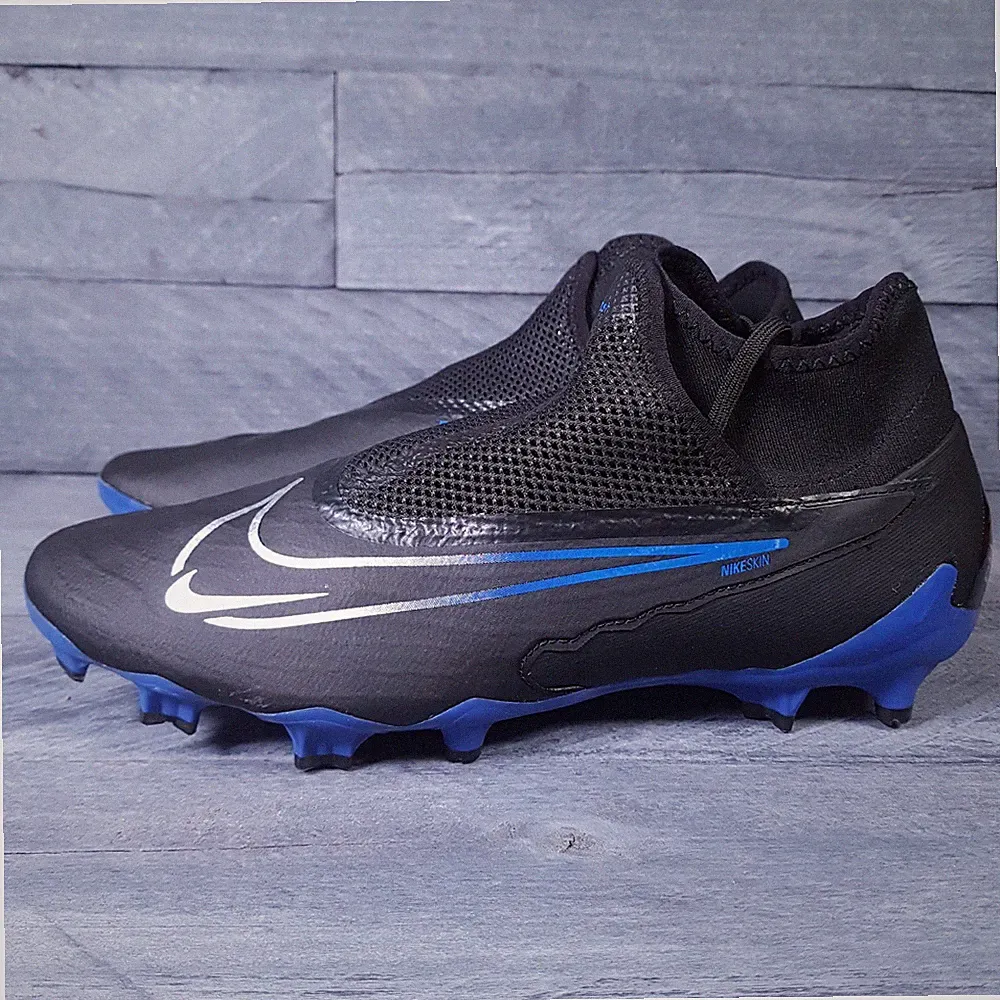 NIKE Phantom GX Pro DF FG Soccer Cleats Mens 6-13 Shadow Pack Black Blue