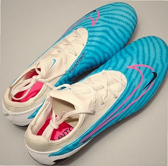 Nike Phantom GX Pro FG Baltic Blue Pink M 6 W 7.5 Soccer Cleats DD9463-446 NIB