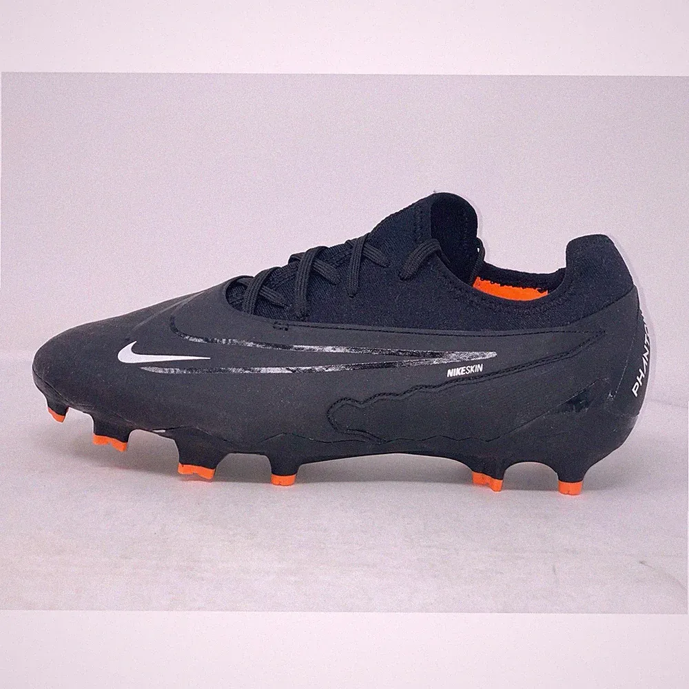Nike Phantom GX Pro FG Black Soccer Cleats, Size 5.5 / 7W DD9463-010 BNIB